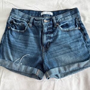 KanCan Dark Blue Jean Shorts